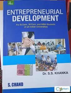 ENTREPRENEURIAL DEVELEPOMENT by S. CHAND