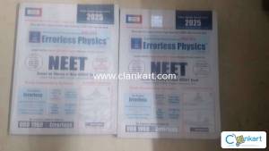 ERRORLESS NEET PHYSICS BOTH VOLUMES 1 AND 2 2025 EDITION
