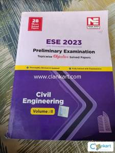 ESE 2023 UPSC engineering services Exam - Premilanary Examination solv