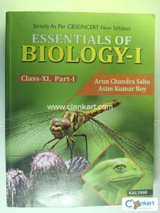 ESSENTIALS OF BIOLOGY FOR CBSE CLASS 11