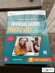 ETS TOEFL book on 50% sale