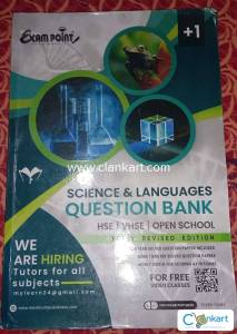 EXAM POINT SCIENCE AND LANGUAGES QUESTION BANK FOR CLASS 11