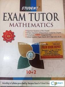 EXAM TUTOR MATHEMATICS CLASS 12