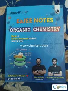 EaJee Notes organic chemistry Rohit Agarwal sir