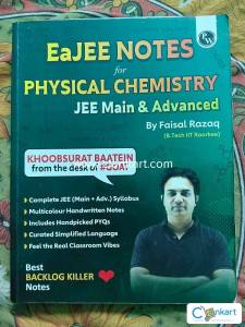 Eajee Notes for Physical Chemistry By Faisal Razaq PW