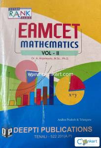 Eamcet Mathematics Vol 2 Deepthi