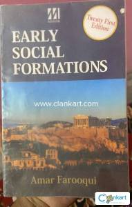 Early Social Formations