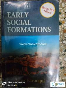 Early Social Formations 21st (latest) edition