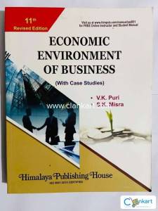 Economic Environment Of Business Book By V K Puri