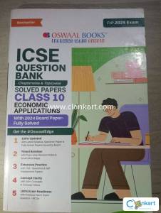 Economic applications question bank icse class 10