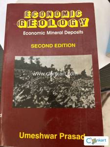 Economic geology book for B.Sc, M.Sc, M.Tech and competitive exams