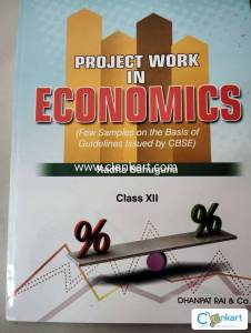 Economic project book for class12