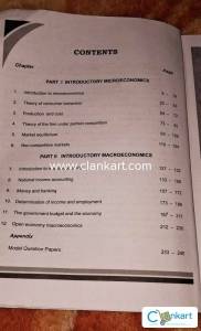 Economics Micro and Macro Economics NCERT SYLLABUS Class 12