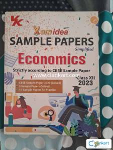 Economics Sample Paper Book for CBSE Class 12