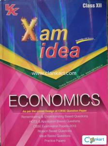Economics for class 12th CBSE Xam Idea VK Global Publishing 2016 ed