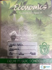 Economics textbook for class 9