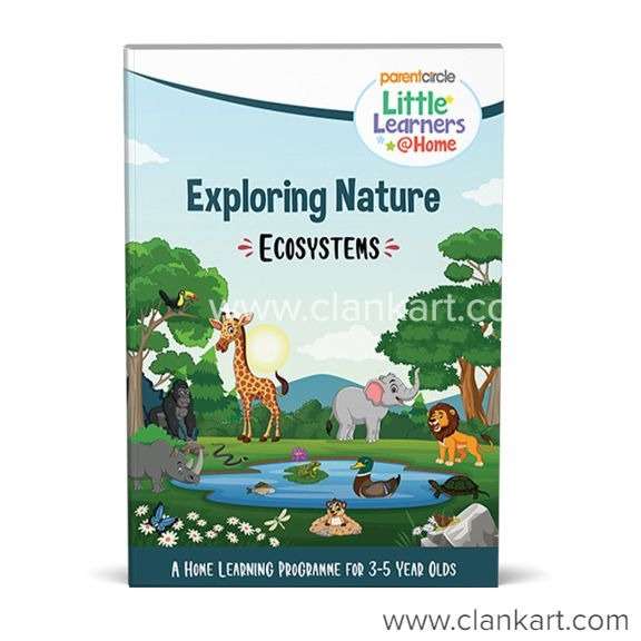 Ecosystem Interactive Activity Book for Kids 3-5 Year Olds