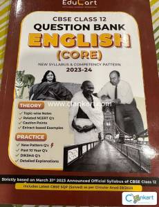 Edu cart CBSE class 12th English core question bank