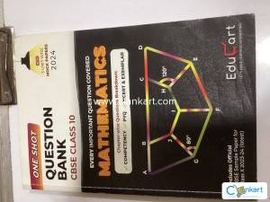 Educart,One shot Question bank Cbse 10th MATHEMATICS STANDARD ,PyQ,