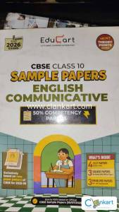 Educart 2026 sample paper cbse english communicative