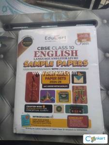 # Educart CBSE Class 10 English Sample papers with 3 papers and sheets