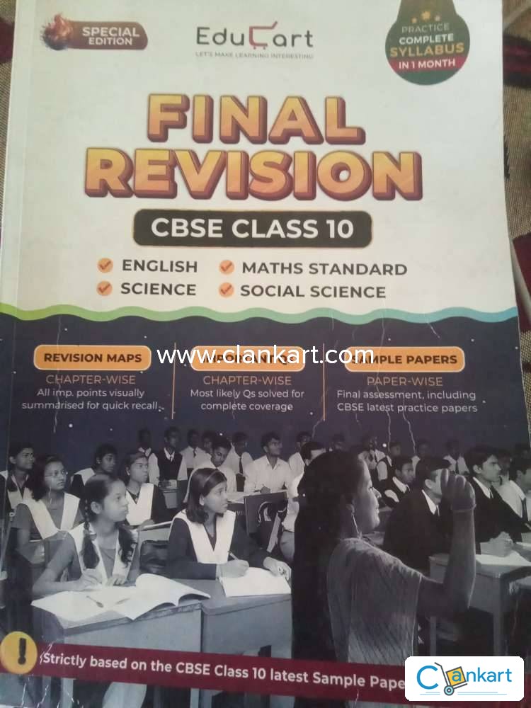 Buy educart cbse class 10 final revision book term 2 for maths