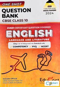 Educart CBSE Class 10 One Shot English Question Bank