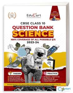 Educart CBSE Class 10 Question Bank SCIENCE 2023 -2024
