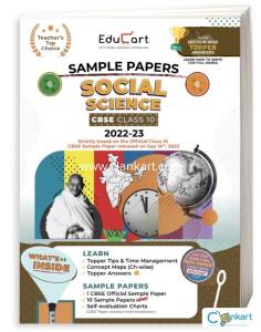 Educart CBSE Class 10 SOCIAL SCIENCE Sample Papers 2023
