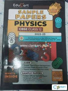 Educart CBSE Class 12 Sample Papers 2022-23 PHYSICS