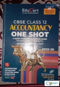 Educart CBSE Class 12th Accountancy One shot