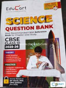 Educart CBSE Question Bank Class 10 Science 2025-26