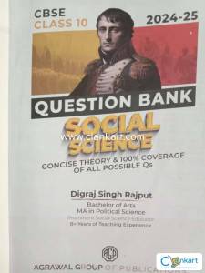 Educart CBSE Question Bank Class 10 Social Science 2024-25 (As per lat