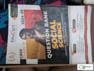 Educart CBSE Question Bank Class 10 Social Science 2024-25 (As per lat