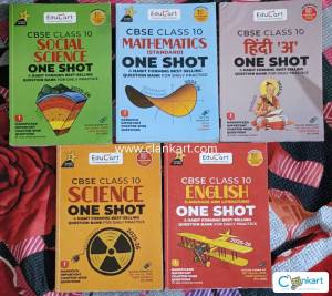 Educart CBSE class 10th One-Shot question banks ( all subjects )