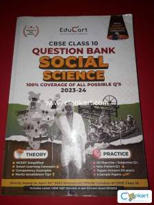 Educart Class 10 Social Science Question Bank by Digraj Singh Rajput