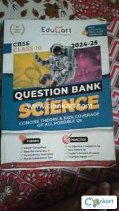 Educart Class 10th Science Question bank.