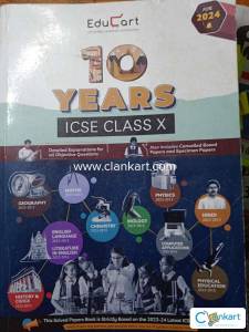 Educart ICSE Class X 10 years All Subjects