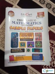 Educart MATHS sample papers for class 10