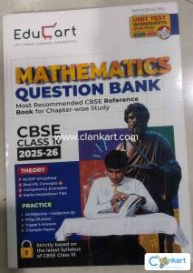 Educart Mathematics Question Bank for CBSE Class 10