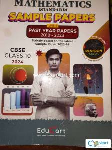 Educart Mathematics Sample Papers For class 10th CBSE board exams