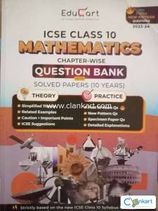 Educart Maths Question Bank for Class 10