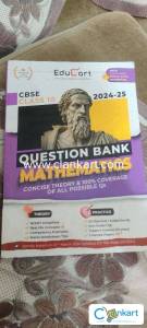 Educart Maths Question Bank for Class 10th 2024-2025