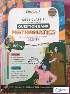 Educart Maths Question Bank for Class 9