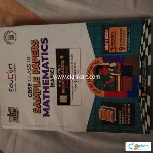 Educart Maths (basic) (cbse) sample paper Book class 10