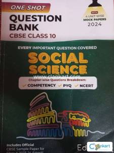 Educart ONE SHOT QUESTION BANK CBSE CLASS 10 SOCIAL SCIENCE