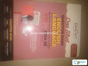 Educart One Shot English Language Question Bank ICSE Class 10 2024-25