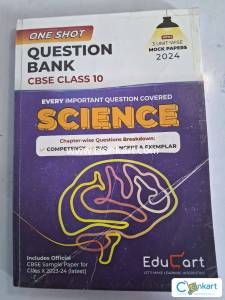 Educart One Shot Question Bank CBSE CLASS 10 SCIENCE