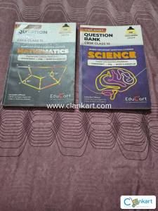 Educart One Shot question banks class 10 maths and science for 2023-24