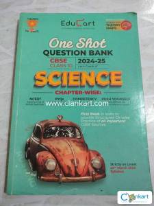 Educart One short Question Bank Science  for class 10